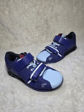 Reebok CrossFit Lifter Plus 2.0 - Size 6.5 Liberty Blue/Black 2015 - Like New